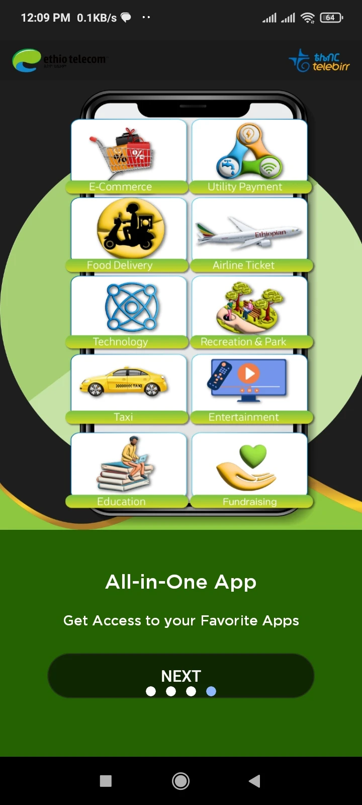 Screenshot Of Telebirr Apk